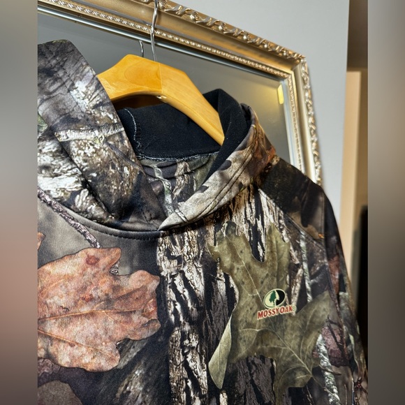 Mossy Oak Country DNA Performance Hoodie Fleece Lined w/ Neck Gaiter - Large - Picture 3 of 12